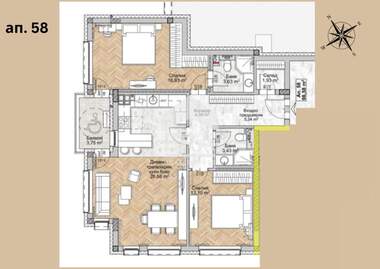Satış - Apartman olarak Liulin-8,  Sofia