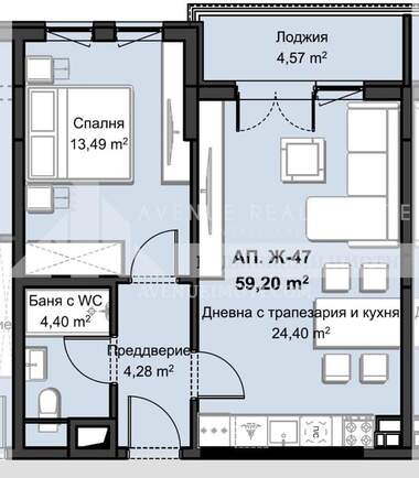 Satış - Apartman olarak Hristo Smirnenski,  Plovdiv