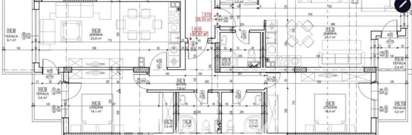 Cu trei camere Apartament în Malinova Dolina, Sofia – fotografia 4