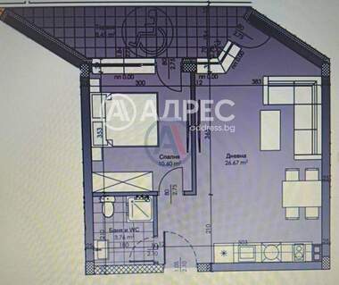 Vânzare - Apartament în Hristo Smirnenski,  Plovdiv