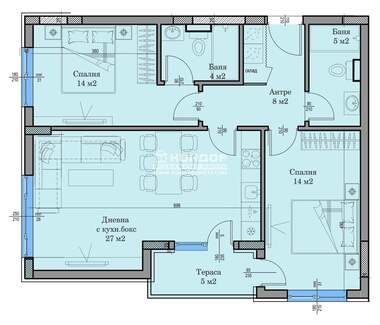 Vânzare - Apartament în Hristo Smirnenski,  Plovdiv