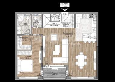 Verkauf - Wohnung in Mladost-4,  Sovia