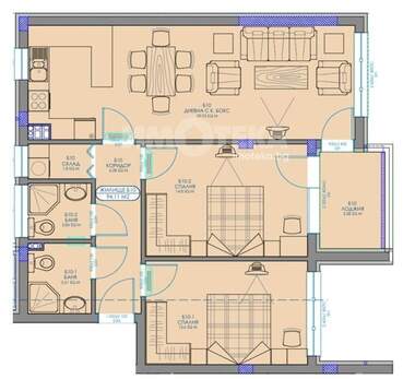 For sale - Apartment in Obelia 2,  Sofia
