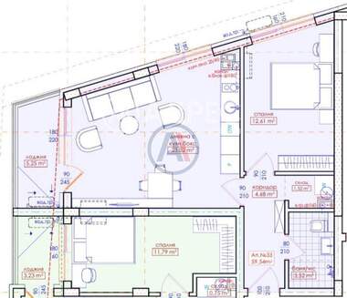Vânzare - Apartament în Meden Rudnik,  Burgas