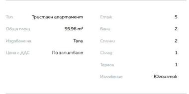 Продажба - Апартамент в Христо Смирненски,  Пловдив