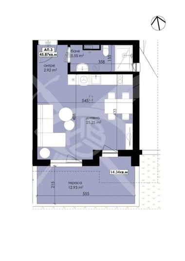Vânzare - Apartament în Sozopol,  Burgas