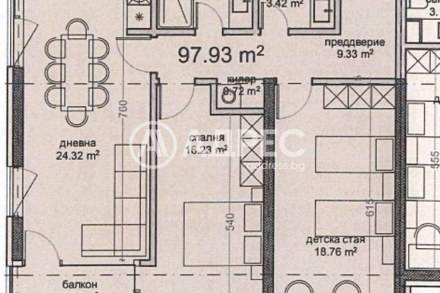 Тристаен Апартамент във Владиславово, Варна – снимка 2