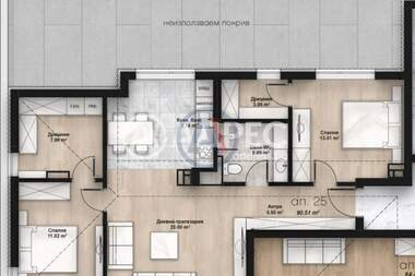 Satış - Apartman olarak Liulin-2,  Sofia