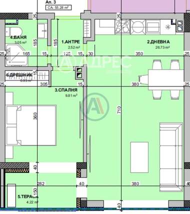 For sale - Apartment in Vinica,  Varna