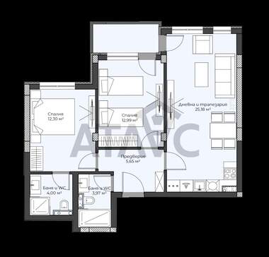 Satış - Apartman olarak Hristo Smirnenski,  Plovdiv