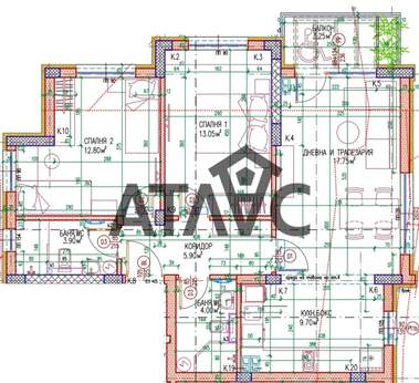 Satış - Apartman olarak Center,  Plovdiv