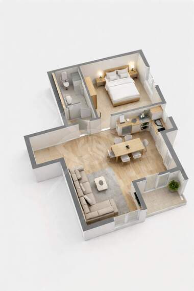 Verkauf - Wohnung in Proslaw,  Plowdiw