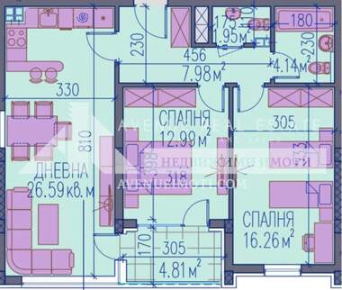 Satış - Apartman olarak Kamenica 2,  Plovdiv