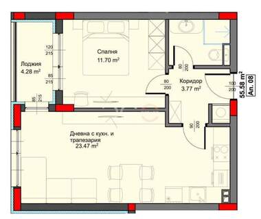 For sale - Apartment in Asparuhovo,  Varna