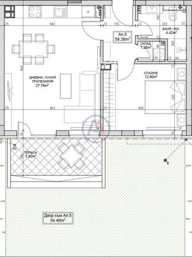 Продажа - Квартира в Дружба-1,  София