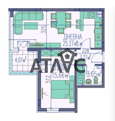 Satış - Apartman olarak Trakia,  Plovdiv