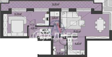 Satış - Apartman olarak Center,  Sofia