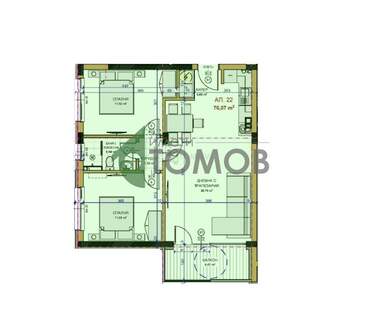 Verkauf - Wohnung in jeleznik-zentar,  Stara Zagora