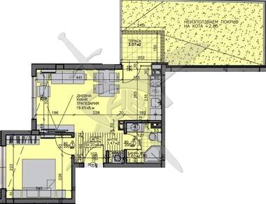 Vânzare - Apartament în Zornița,  Burgas