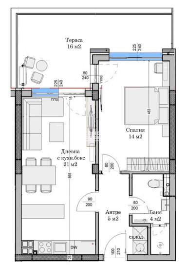 Vânzare - Apartament în Ostromila,  Plovdiv