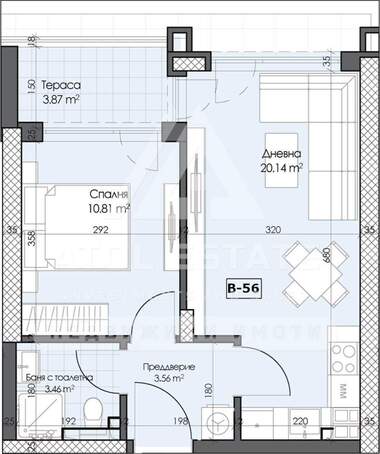 Vânzare - Apartament în Gagarin,  Plovdiv