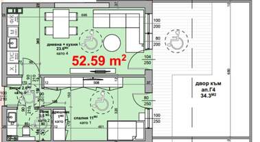 Satış - Apartman olarak Center,  Stara Zagora