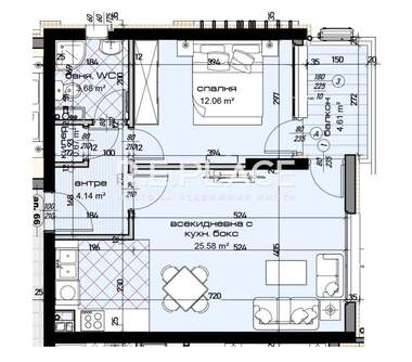 Verkauf - Wohnung in Mladost 1,  Warna