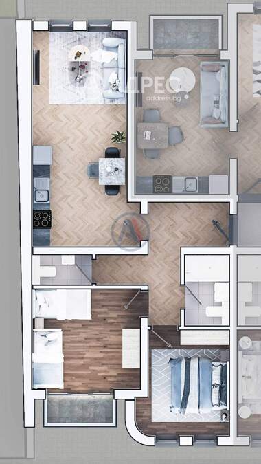 Vânzare - Apartament în Zona B-19,  Sofia