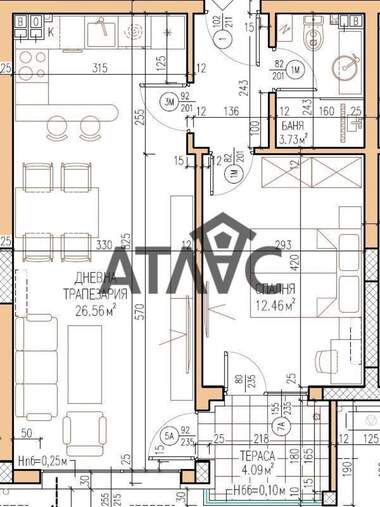 Satış - Apartman olarak Ostromila,  Plovdiv