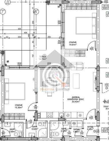 Satış - Apartman olarak Malinova Dolina,  Sofia