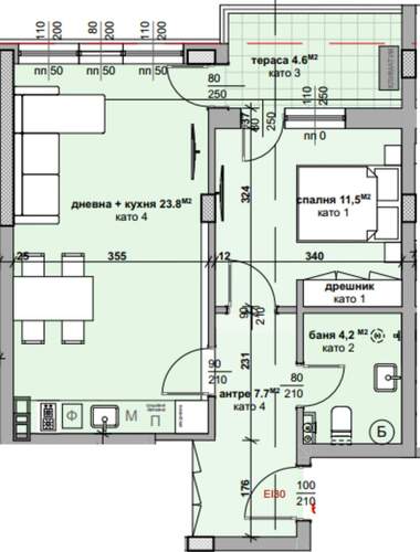 Satış - Apartman olarak Samara-3,  Stara Zagora
