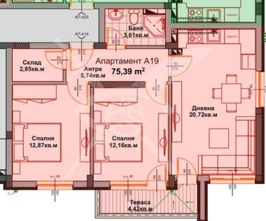 Vânzare - Apartament în Aîtos,  Burgas
