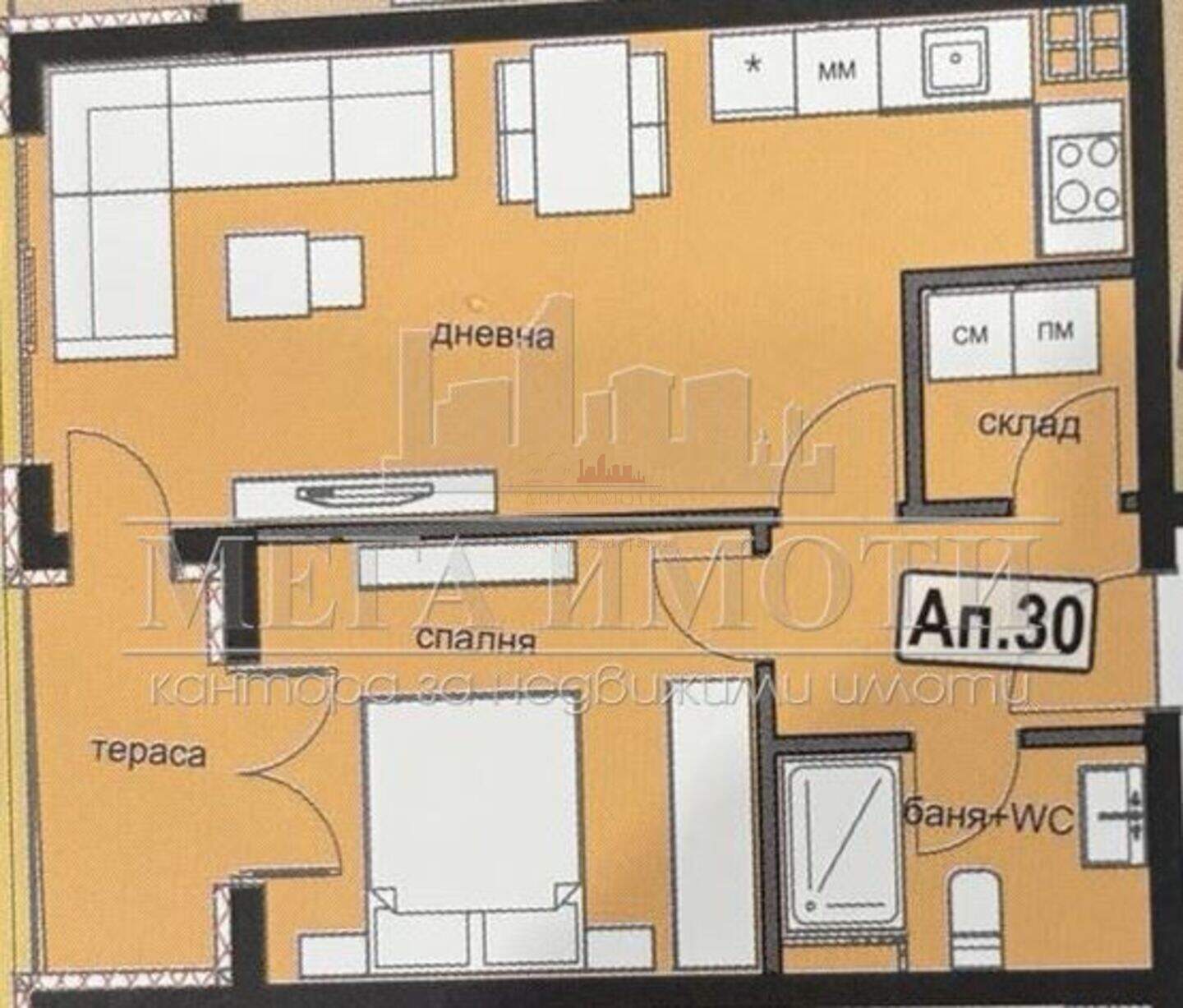 İki odalı Apartman olarak Meden Rudnik, Burgas – fotoğraf 2