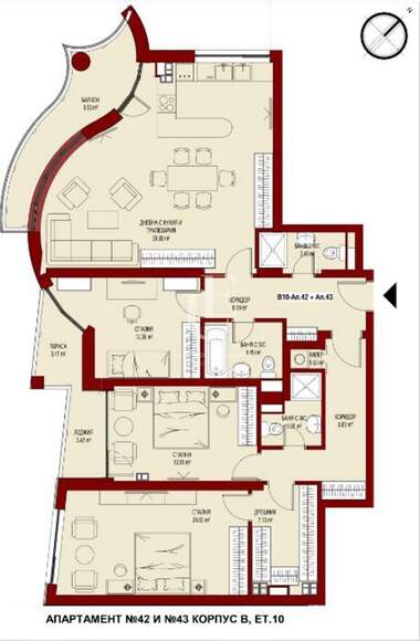 Verkauf - Wohnung in Center,  Sovia