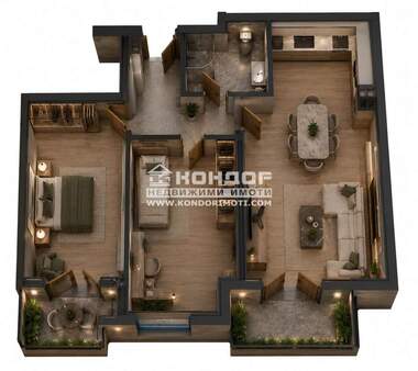 Vânzare - Apartament în Center,  Plovdiv