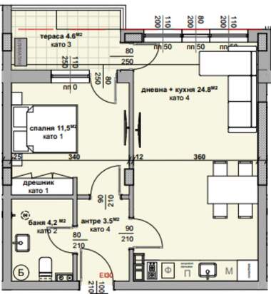 Satış - Apartman olarak Samara-3,  Stara Zagora