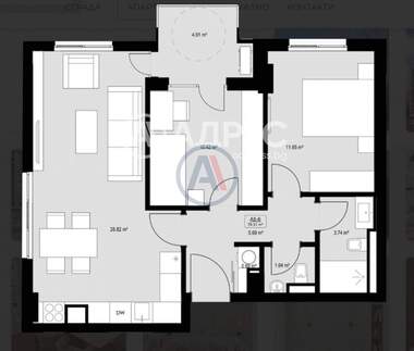Verkauf - Wohnung in Slaweykow,  Burgas