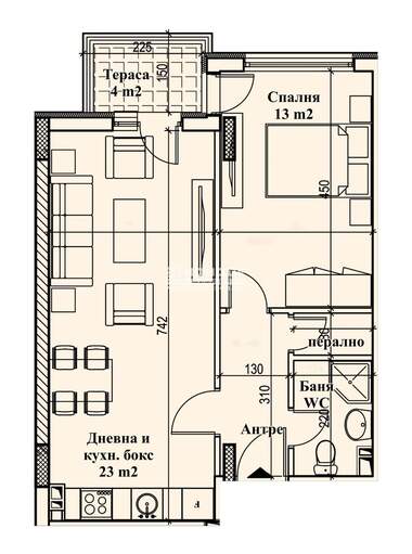 For sale - Apartment in Karshiaka,  Plovdiv