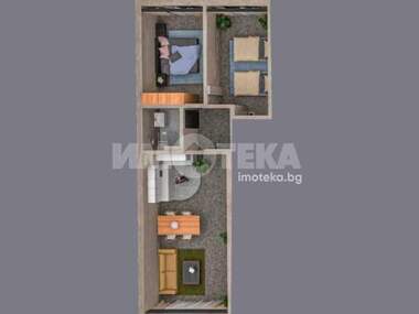 For sale - Apartment in Hristo Smirnenski,  Plovdiv