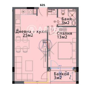 Vânzare - Apartament în SPZ Moderno Predgradie,  Sofia