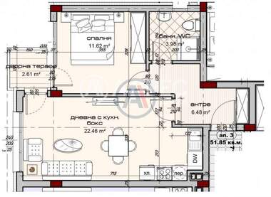 For sale - Apartment in Izgrev,  Varna