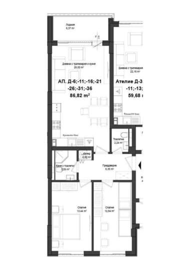 Verkauf - Wohnung in Gagarin,  Plowdiw
