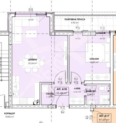 For sale - Apartment in Ostromila,  Plovdiv