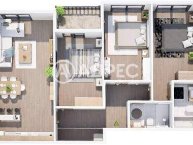Verkauf - Wohnung in Proslaw,  Plowdiw