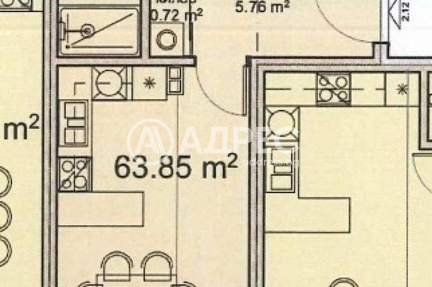 İki odalı Apartman olarak Vladislavovo, Varna – fotoğraf 2