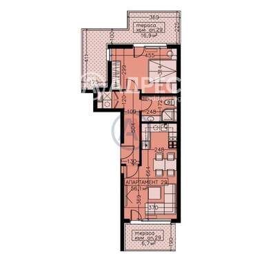 Verkauf - Wohnung in Manastirski liwadi-Iztok,  Sovia