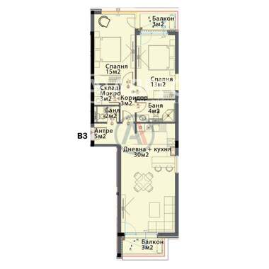 Vânzare - Apartament în SPZ Moderno Predgradie,  Sofia