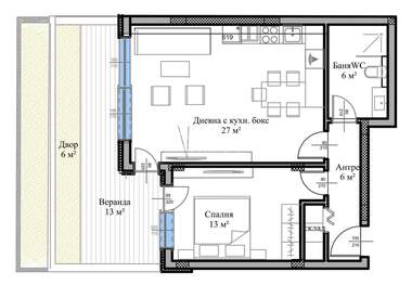 Satış - Apartman olarak Vastaniçeski,  Plovdiv