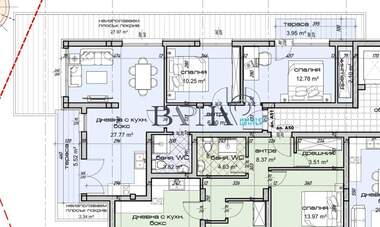 Verkauf - Wohnung in Zweten kwartal,  Warna