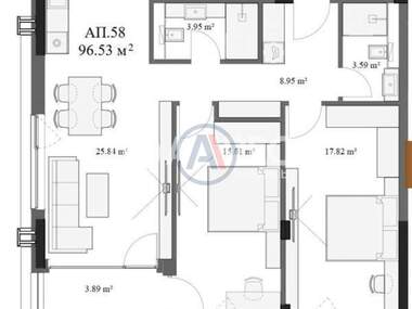 For sale - Apartment in Ovcha Kupel 1,  Sofia
